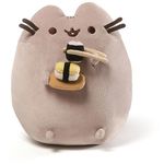 GUND Pusheen Snackables Sushi Cat Plush Stuffed Animal, Gray, 9.5"