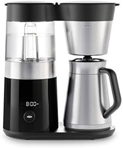 OXO Brew 9 Cup Stainless Steel Coffee Maker,Silver, Black