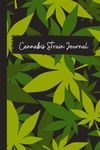 Cannabis Strain Journal Log Tracker for Medical Marijuana, Weed Planner, Vape, THC, CBD