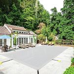 Goleray Pool Covers for Inground Pools 20'x40' Winter Pool Cover Rectangle Pool Leaf Net Cover Pool Mesh Safety Cover for Inground Swimming Pool, Light Gray