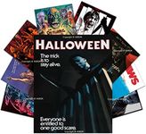 9 Pcs Vintage Horror Movie Posters 