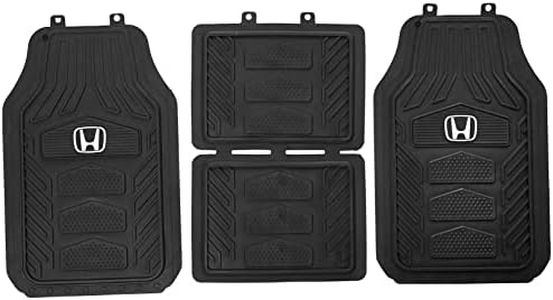 Plasticolor Honda Weatherpro 4 Pc. Floor Mat Set, Black, One Size