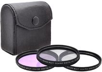 Canon 58 mm UV CPL FLD Filter Kit of 3 for DSLR Canon EOS REBEL T5i T4i T3i, T2i 550D, 600D, 650D 700D 70-300 18-55 lens