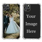 Custom Personalized Picture Phone Case for iPhone 15 13 11 12 Pro Max X XR Xs Max 6 6s 7 8 Plus SE 2020 Anti-Scratch Shock-Resistant Soft Protective TPU Design Your Own