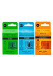 Nails.INC Triple Treat Yourself 3-Piece Nail Treatment Set, Strengthens, Hydrates & Nourishes with Hyaluronic Acid & Vitamin C, Vegan & Cruelty-Free Nail Care 3 Pack Variety