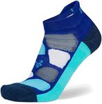 Balega Women's V-tech (1 Pair) Enduro Arch Support Performance No-Show Athletic Running Socks, Blue Waters, Small, S