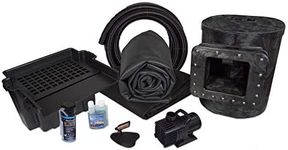 Simply Ponds 4000 Complete Water Garden and Pond Kit with 20 Foot x 25 Foot EPDM Rubber Liner - MAN0