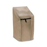 Protective Covers Weatherproof Stacking Chair Cover, Tan