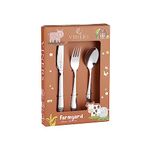 Viners Farmyard 3 PCE Kids Cutlery Set