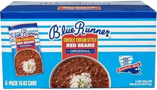 Blue Runner Creole Cream Style Red Beans (6-pack of 16-ounce cans)