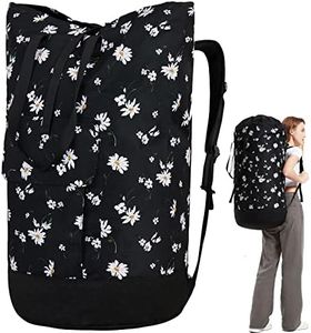 Laundry Backpack 115L, Heavy Duty Laundry Bag with Shoulder Straps, Backpack Laundry Bag for College, Extra Large Laundry Bag Backpack, Laundromat Bag, College Dorm Room Essentials