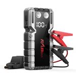 4000A Car Jump Starter, Jump Starter Power Pack Car Battery Emergency Starter Battery Booster Quick Charge USB LED Light