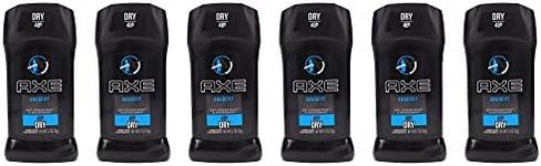 Axe Dry Anti-Perspirant Invisible Solid, Anarchy 2.70 oz (Pack of 6)