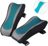 BEAUTRIP Ergonomic Armrest Pads- Office Chair Arm Rest Cover Pillow - Elbow Support Cushion for Computer, Gaming and Desk Chairs (Set of 2)