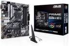 ASUS PRIME B550M-A WI-FI II – Carte mère AMD B550 Ryzen AM4 micro ATX (2 x M.2, PCIe 4.0, DDR4 4400, Intel WiFi 6, 1 Gb Ethernet, HDMI/D-Sub/DVI, USB 3.2 Gen 2 Type-A, Aura Sync RGB)