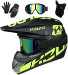 UIGJIOG Kids Motorbike Helmet,ATV M
