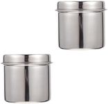 Stainless Steel Gauze Jar 2pcs 304 