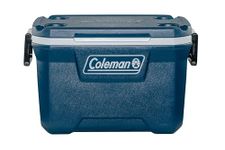 Coleman 52-Quart Hard Ice Cooler I Keeps ice up to 3 Days, Holds up to 80 cans (Space Blue)