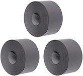 3 Rolls Black Reflective Fabric Safty Strip Safety Sew On Reflective Fabric Tape DIY for Clothing 50mmx3m (2" x 10')