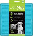 LickiMat Classic Soother, Slow Feeder for Dogs, Boredom and Anxiety Reducer; Perfect for Food, Treats, Yogurt, or Peanut Butter. Fun Alternative to a Slow Feed Dog Bowl, Turquoise