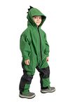 Kids Toddler Rain Suit - Muddy Buddy Waterproof Coverall One Piece Weather Resistant Baby Jacket