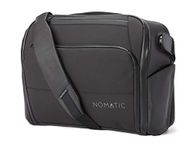 NOMATIC Messenger Bag - Formal Laptop Computer Bag and Briefcase - Crossbody Bag/Shoulder Bag and RFID Safe Travel Bag - 15-Inch Laptop Bag and Work Bag (Black), ブラック, Free Size