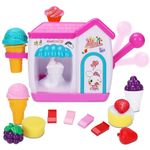 Bath Toys for Kids 1-3 3-5 Years, Ice Cream Foam Maker Bathtub Toys for Toddlers 1-3, Ice Cream Bubble Bath Toy Toys for 1 2 3 4 5 Year Old Girls Boys Birthday Gifts