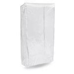 New Star Foodservice 36565 Commercial-Grade Sheet Pan/Bun Pan Rack Cover, Plastic, 20-Tier, 28" L x 23" W x 61" H, Clear