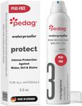 Pedag PFAS-Free Waterproofer | German Made | Heavy Duty Waterproof and Stain Repellent | Canvas & Fabric Spray Protector | Waterproofing Spray and Guard for Boots, Shoes, Tents, Hats, Jackets | 1 Can