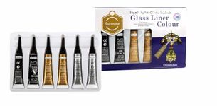 HAKIM'S HS Artist Glass Liner (Set Of 6, 1)