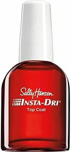 Sally Hansen Insta-Dri®, Clear Top Coat, Quick Dry, Long Lasting, Streak-Free Shine, Clear Nail Polish