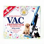 6 Pack Extra Strength Vac Air Fresheners For Pet Lovers Spring Meadow Freshener | Suitable For All Vacuums | UK COMPANY