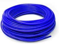 HPS HTSVH35-BLUEx10 Blue 10' Length High Temperature Silicone Vacuum Tubing Hose (60 psi Maxium Pressure, 3.5mm ID)