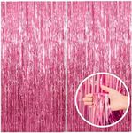 2 Pack Pink Backdrop Party Decorati