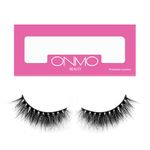 ONMO Beauty False Eyelash For Women-Natural & Lightweight Faux Mink Fake Eyelashes/Long Lasting Eye Makeup Lash 5D / Soft & Comfortable Black Reusable Cat Eye Lashes -Fluttery & Wispy (Rani)