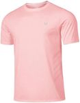 NORTHYARD Breathable 2.0™ Men's Athletic Workout T-Shirt PINKHEATHER-3XL