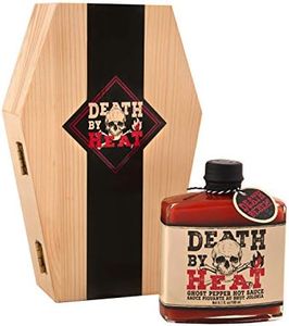 Tofe Gifts, Death by Heat - Hot Sauce, Hot Sauce Gift Set, Ghost Pepper Hot Sauce, Habanero Hot Sauce, Spicy Gifts, Cool Gifts, Gift Bag Ready