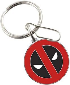 Plasticolor 004500R01 Marvel Deadpool Logo Keychain