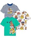 Paw Patrol Boys T-Shirts 3 Pack | T