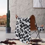 Wrangler - Throw Blanket, Ultra Soft Plush Fleece Blanket (Navajo Black, Oversized Throw), 50 x 70