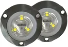 Lumitec 101245, SeaBlaze Mini Underwater LED Boat Lights - 700 Lumens, Marine Grade, Fishing, Dinghy, Skiff - Sold as a Pair - Made in the USA, White