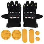 DIY Longboard Slip Gloves Skateboard Gloves Foam Protection Downhill Longboarding Skate Gloves with Slider