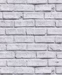 Arthouse 696800 White Wallpaper, Brick, 53 cm x 10.05 m, 623004/696800