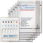 Insight Doa 6 Panel Urine Drug Test Kit - Combo Pack of 5 Cassettes