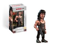 MINIX Bandai Rambo with gun Model | Collectable Rambo Figure From the Rambo Films | Bandai Rambo Toys Range | Collect Your Favourite Rambo Figures From The Movies | Rambo Movie Merchandise