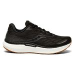 Saucony Women's Triumph 19 Running Shoe, Black/Gum, 9.5