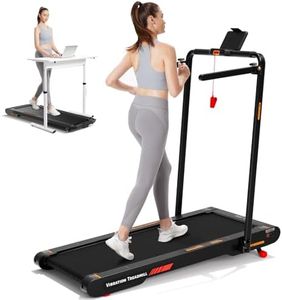 Sperax 4 in 1 Walking Vibration Pad, Foldable Treadmill, Walking pad Incline, Under Desk Treadmills with APP, LED Display
