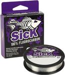 Berkley Sick Fluorocarbon Leader, Fishing Line, Fast Sinking Invisible Predator Fishing Leader For Freshwater and Saltwater Sea Fishing, Perch, Zander, Trout, Clear, 0.32mm | 8kg | 17lb | 50m | 54yd