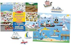 Melissa & Doug - Reusable Sticker P