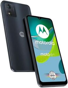 Motorola Mobility Moto e13 6.52" HD+ Display 13MP Camera 8GB 128GB 5000mAh Android 13 Smartphone Cosmic Black + Phone Holder [Amazon Exclusive]